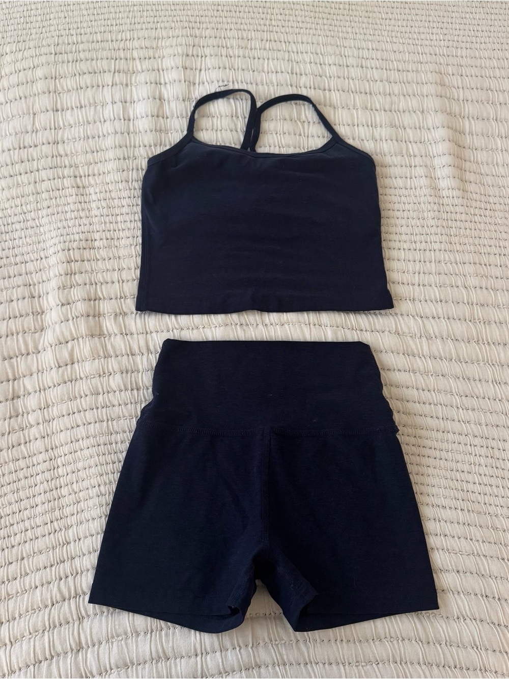 Navy Beyond Yoga Space Dye Set